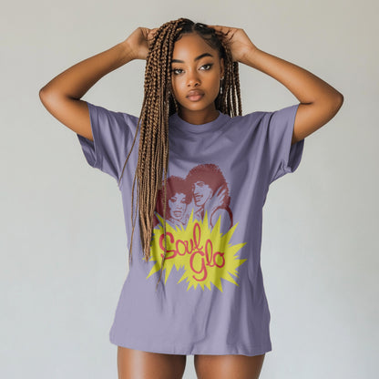 Let Your Soul Glo Unisex T-Shirt (lavender)