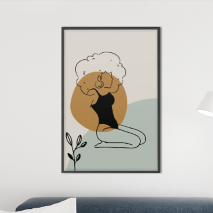 Zen & Grace Canvas Wall Art Print