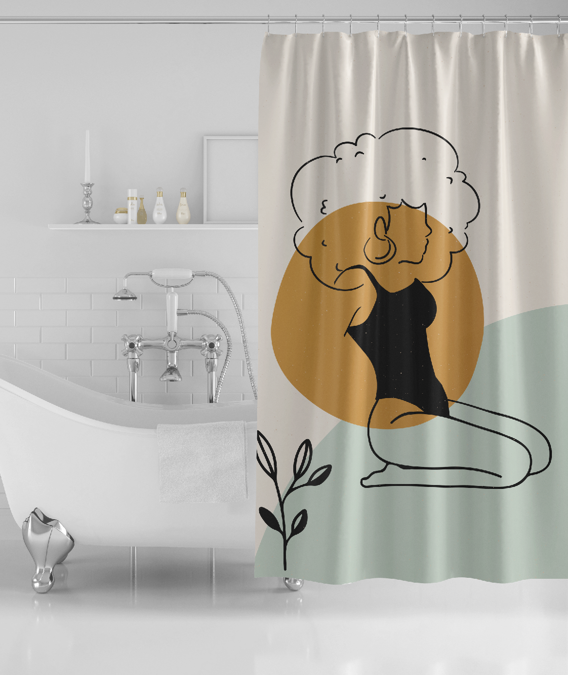 Reflections Soul Vibes Shower Curtain