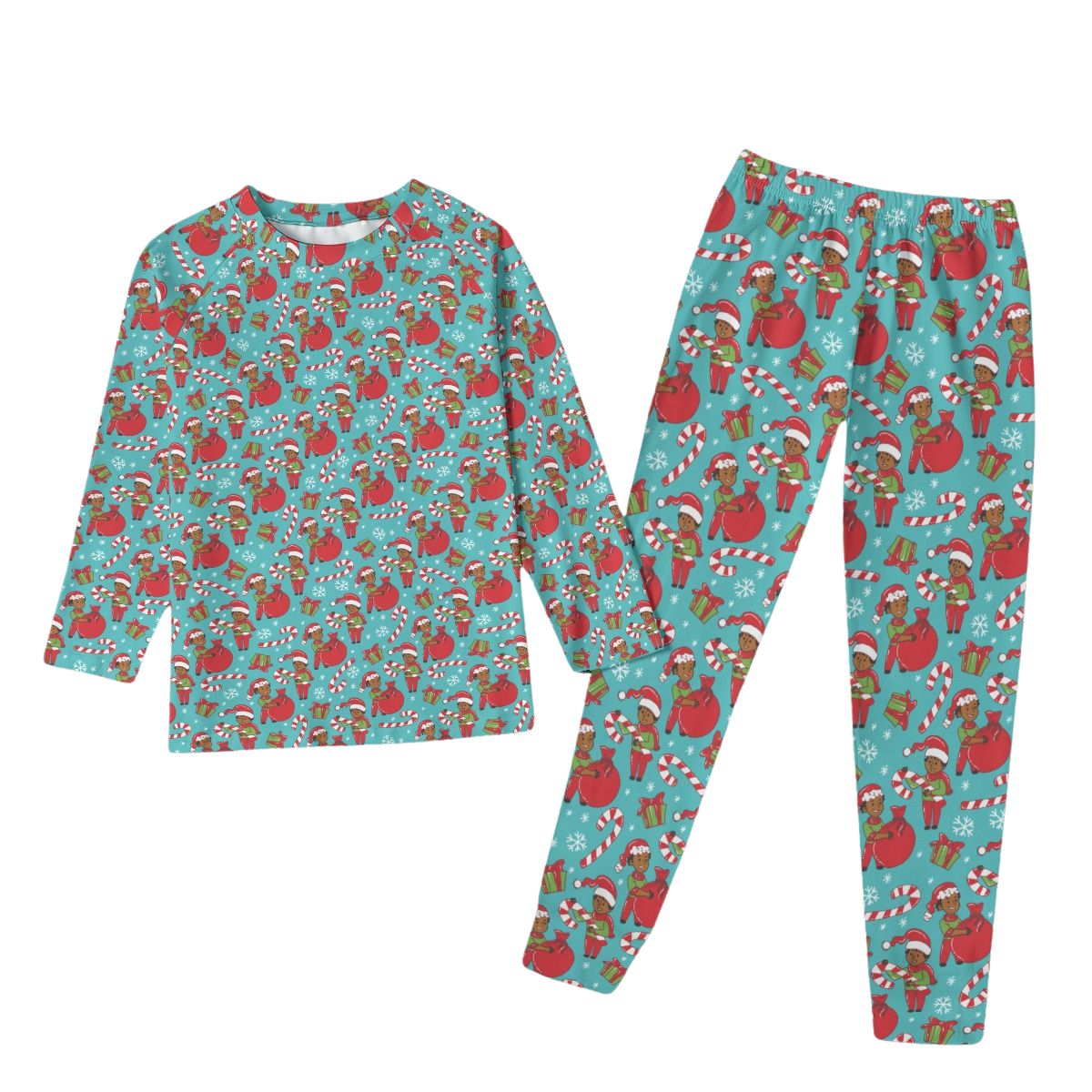 Candy Cane King Kids' Pajama Set