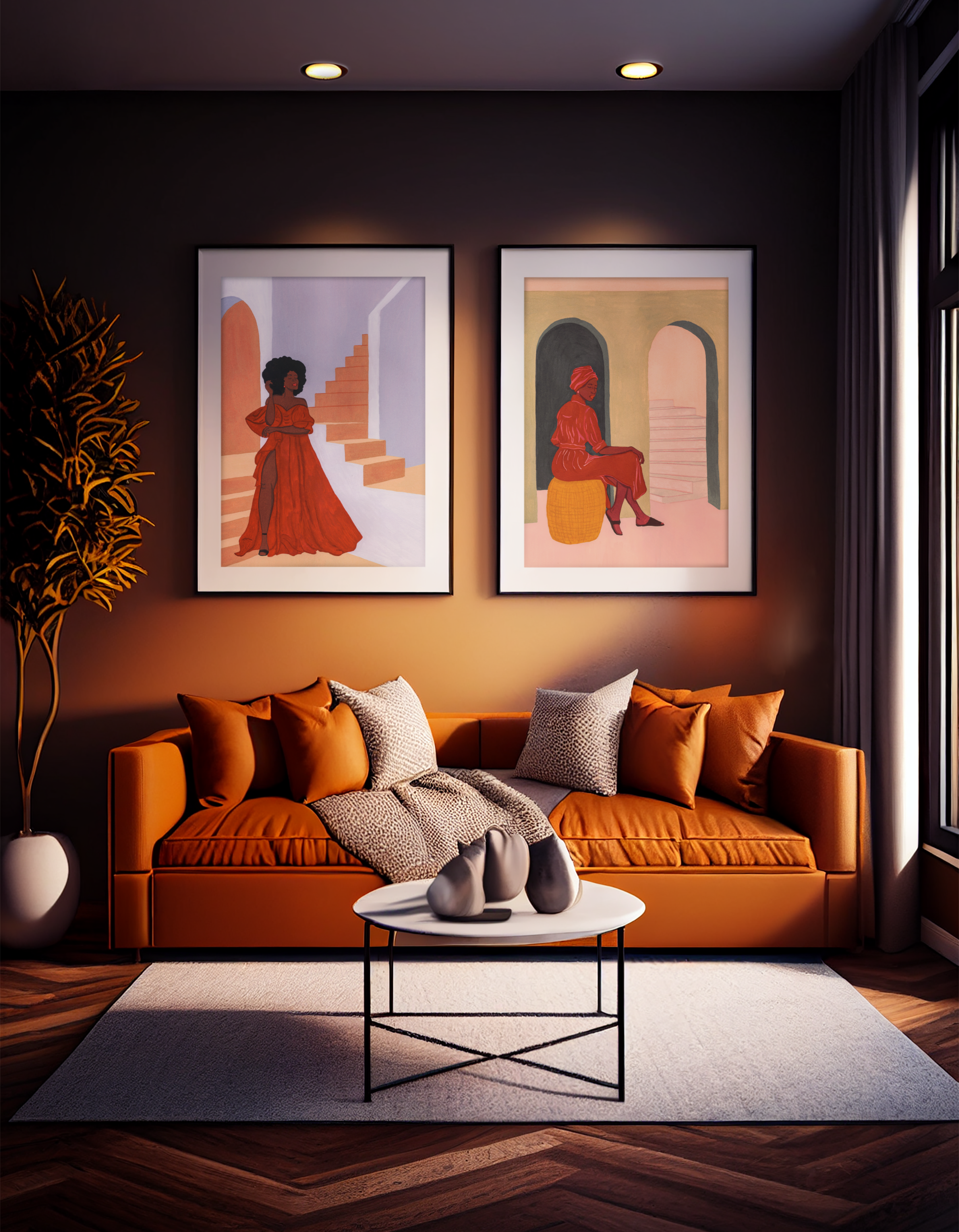 Grace & Solitude Canvas Print