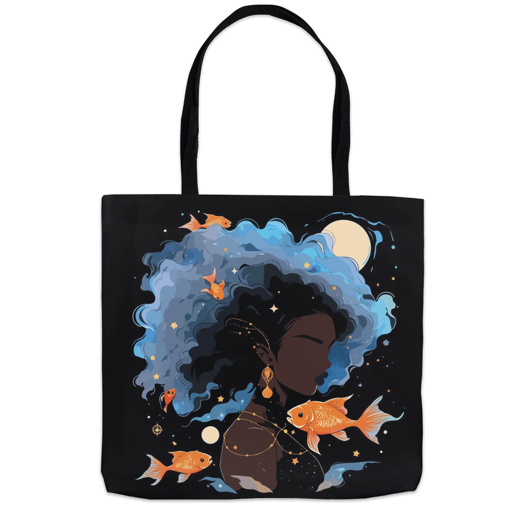 Pisces Zodiac Tote Bag