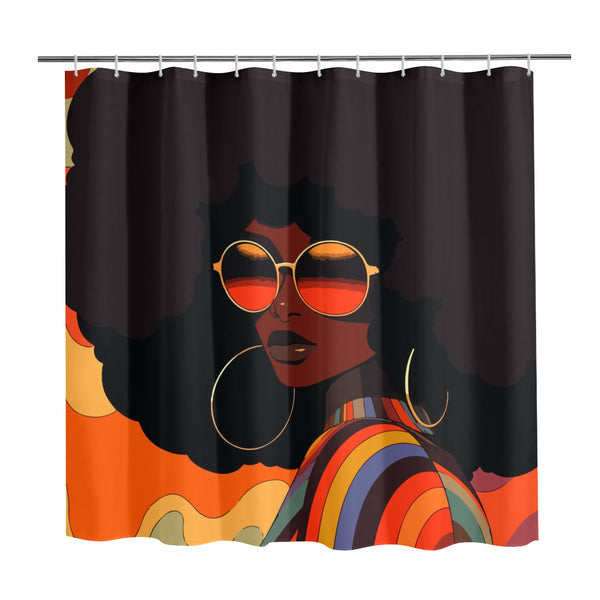 Retro Soul SOULstice Shower Curtain 72" x 72"