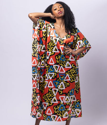 Rhythmic Soul Kaftan Dress