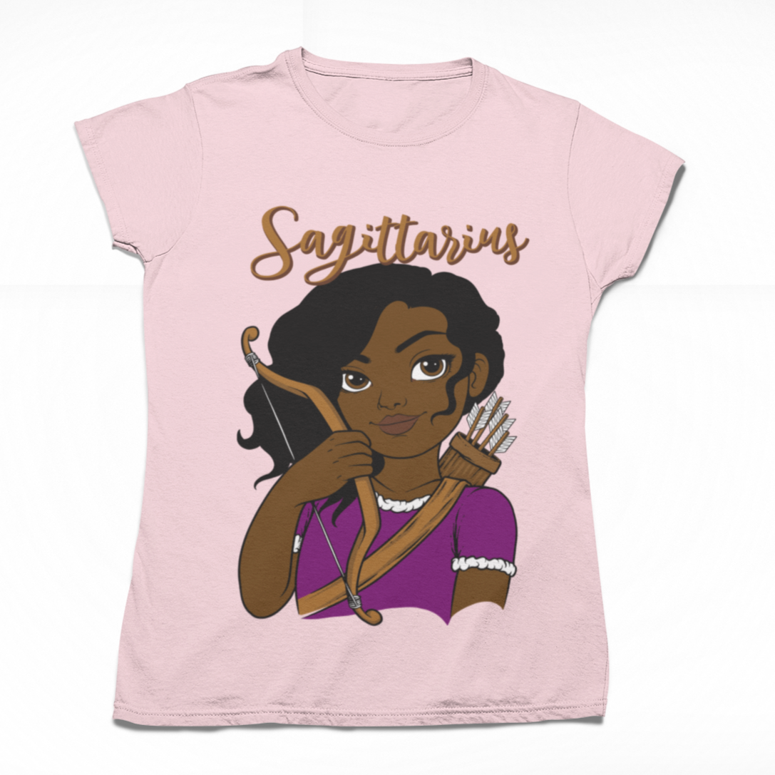 Sagittarius Zodiac Girls Tee