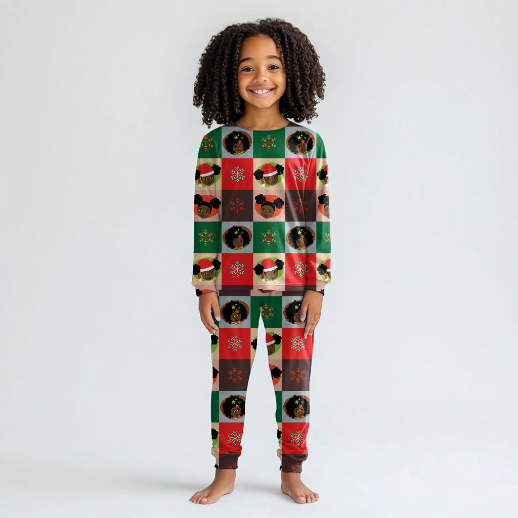 Lil Miss Christmas Kids' Pajama Set