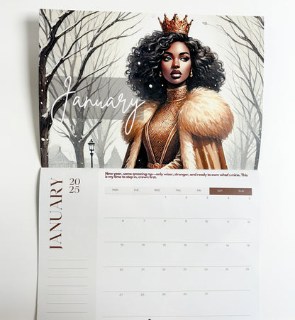 2025 Queen Energy Wall Calendar