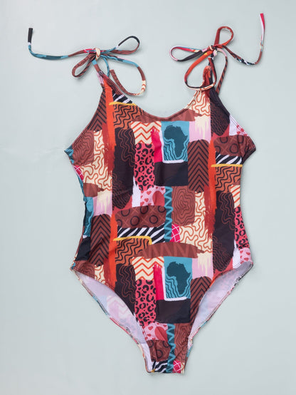 Patchwork Queen Swimsuit