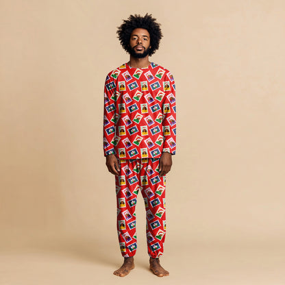 You've Got Mail Men's Holiday Pajama Set