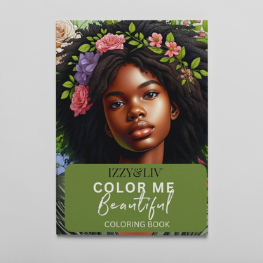 Color Me Beautiful Coloring Book for Teen Girls