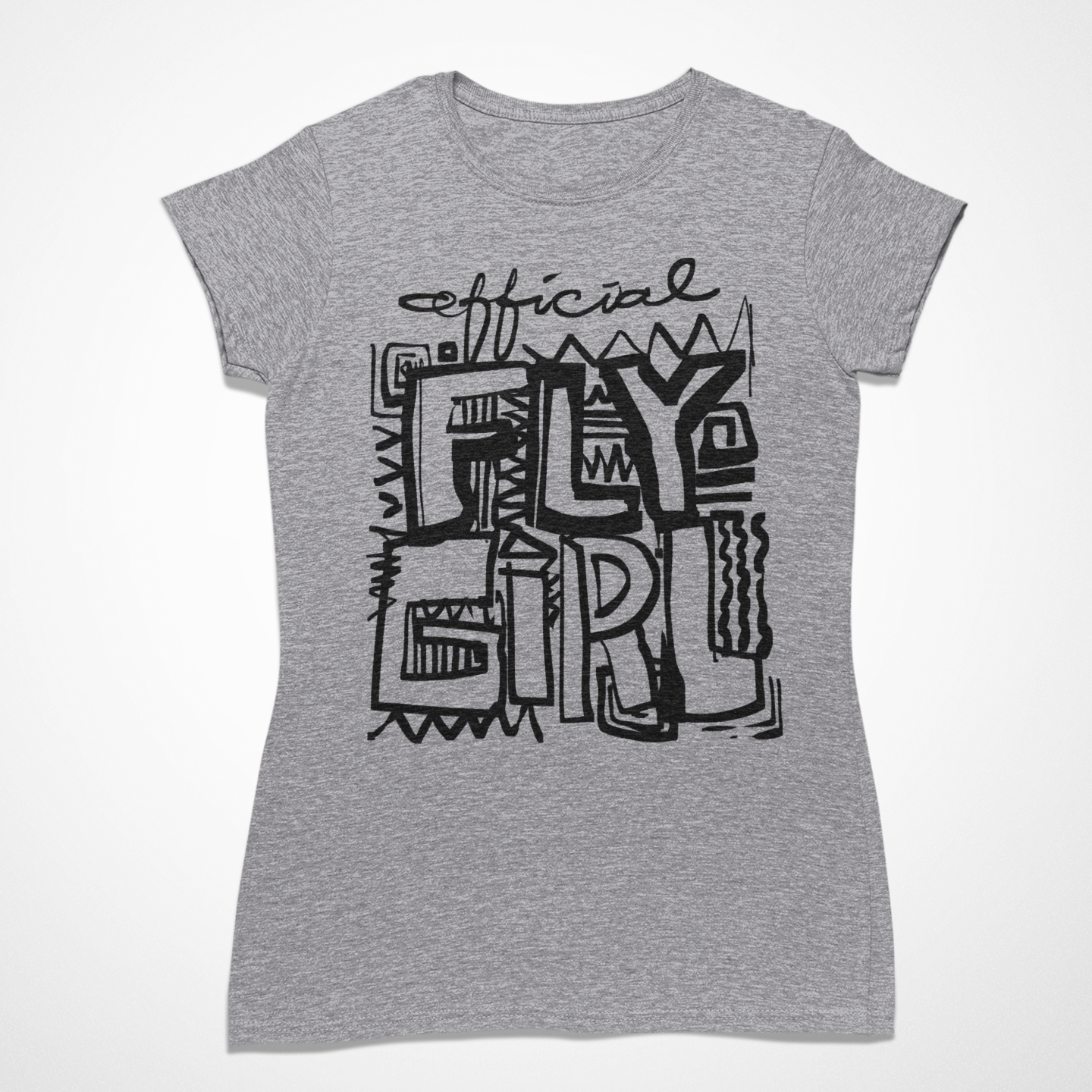 Official Fly Girl Heather Gray T-Shirt