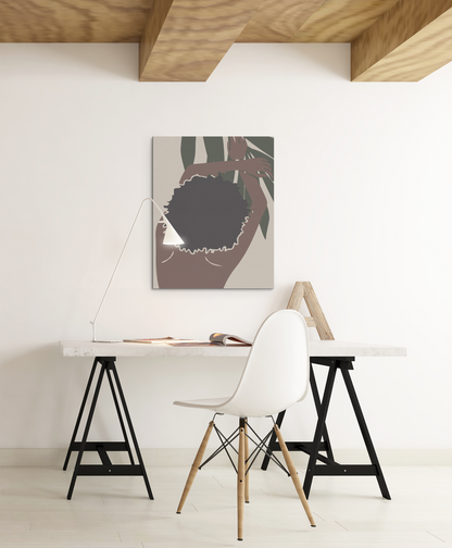 Bare Beauty Canvas Wall Art Print