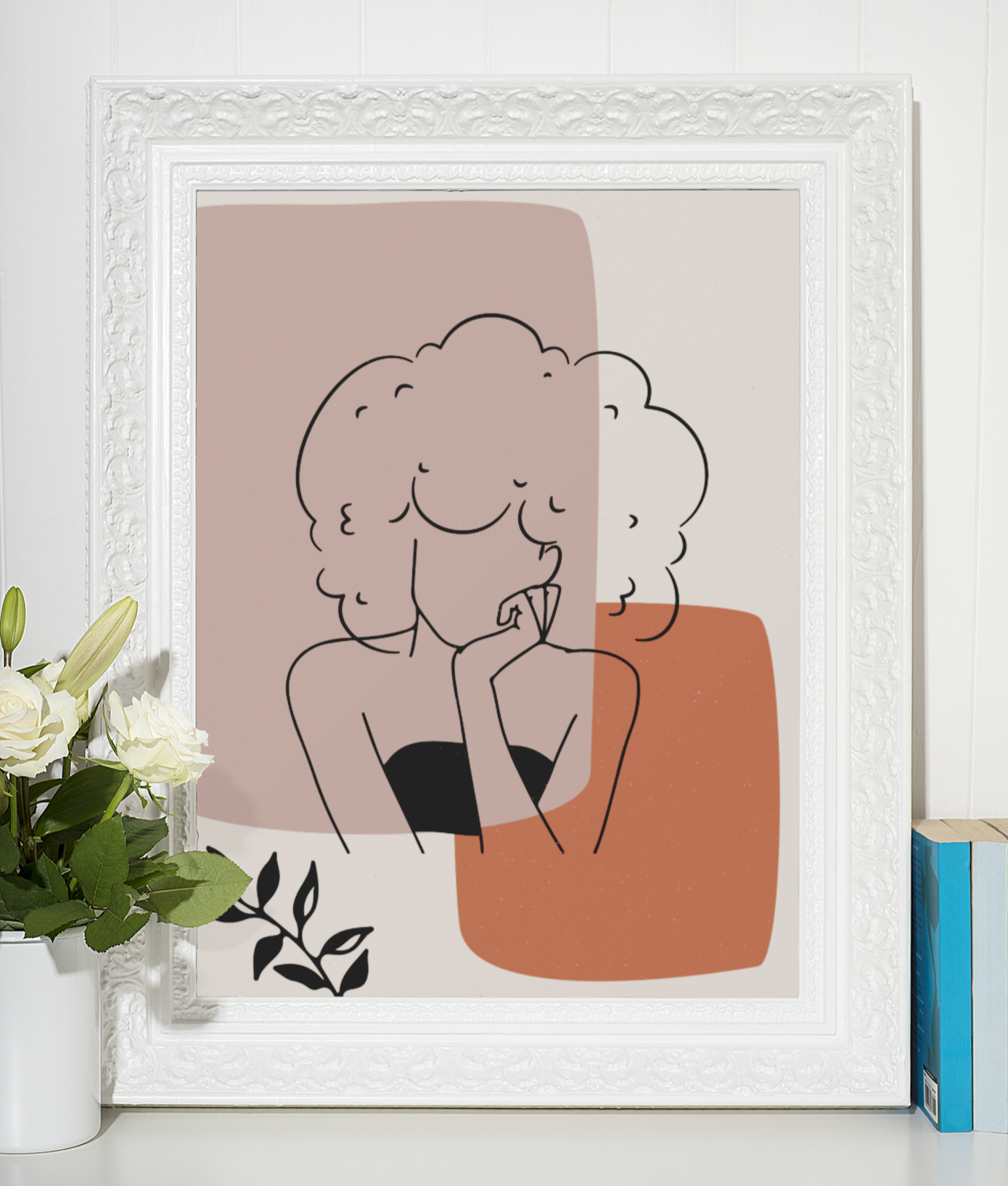 Mindful Moment Canvas Wall Art Print