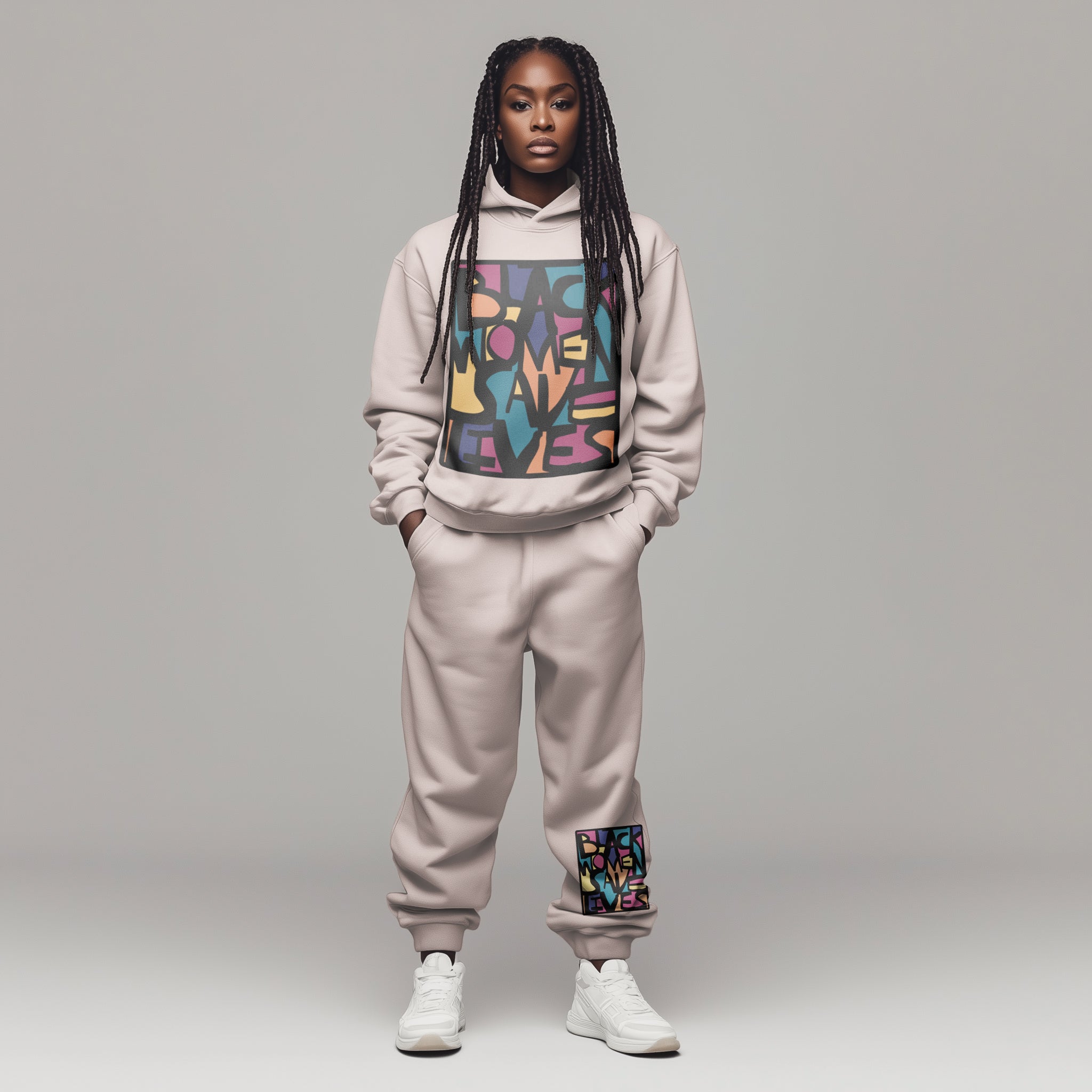 Black Women Save Lives Hoodie + Jogger Set