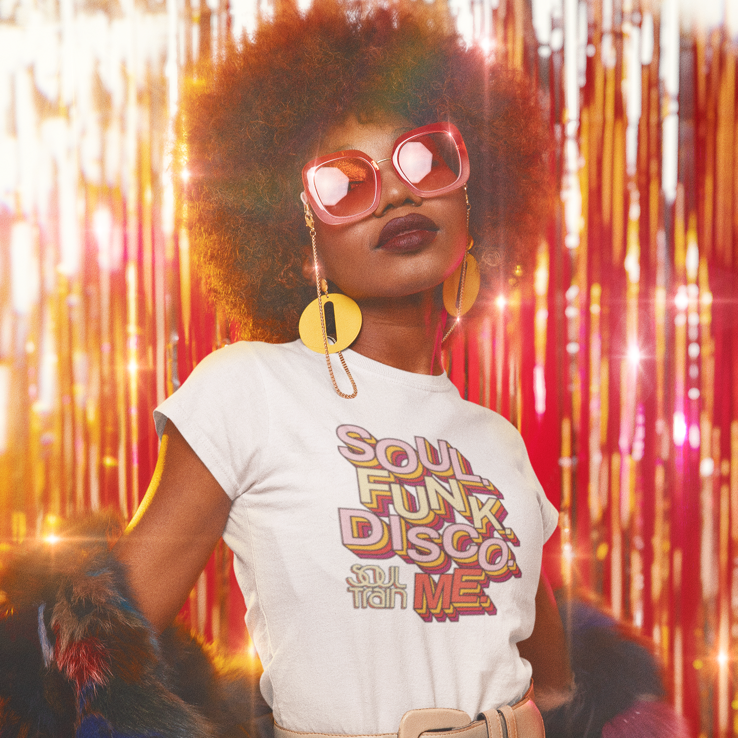 Soul Disco Funk Me Ladies Relaxed Tee