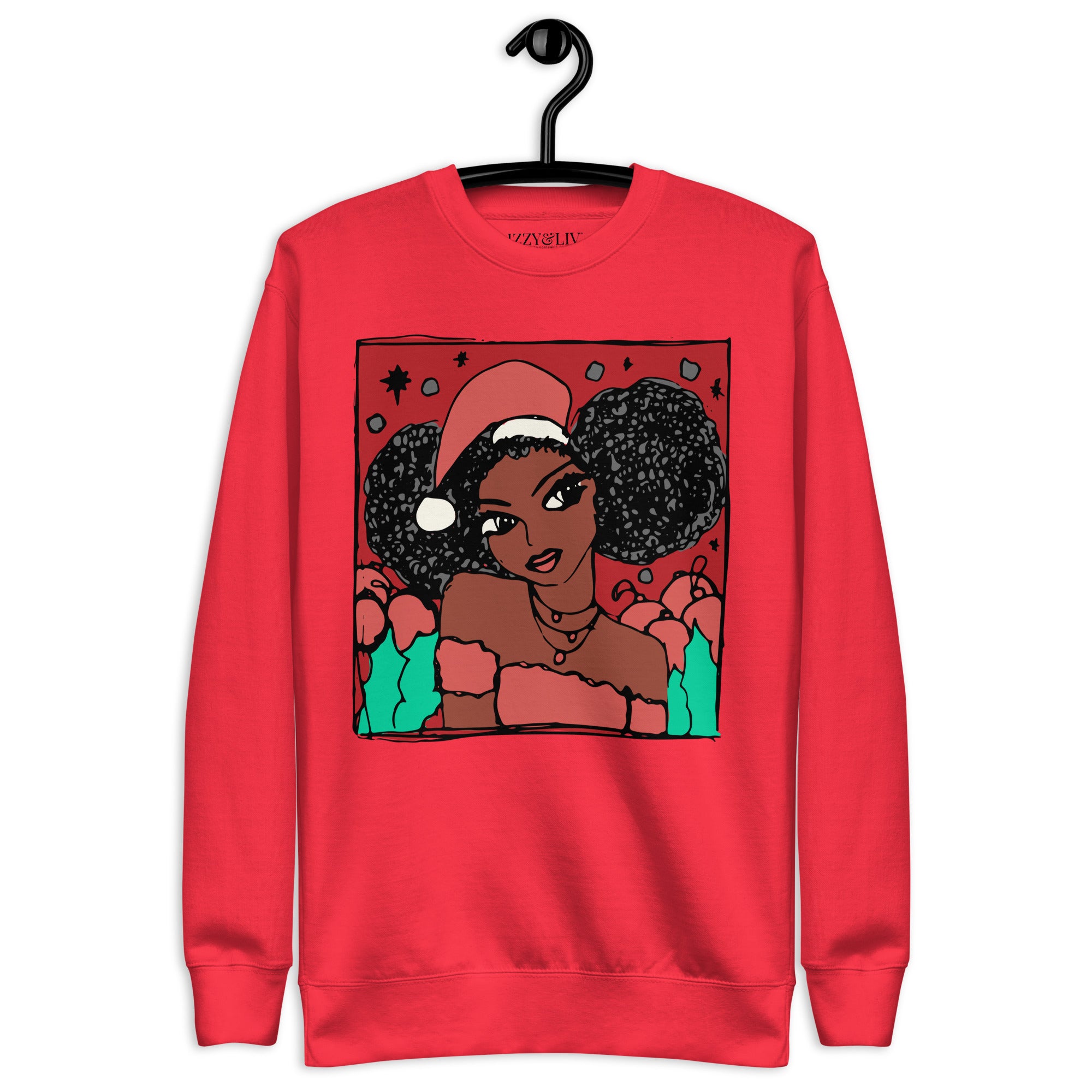 She's Festive Christmas Sweatshirt