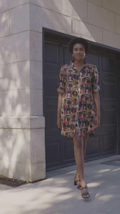 Phenomenal Women Shirt Dress