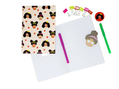 All Curled Up Stationery Set - Izzy & Liv