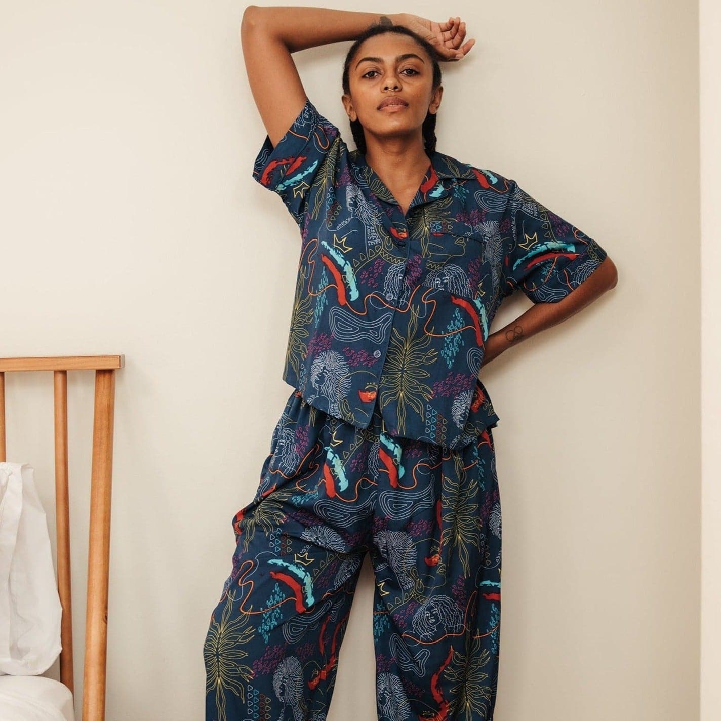 Aquatic Goddess Pajama Set - Izzy & Liv