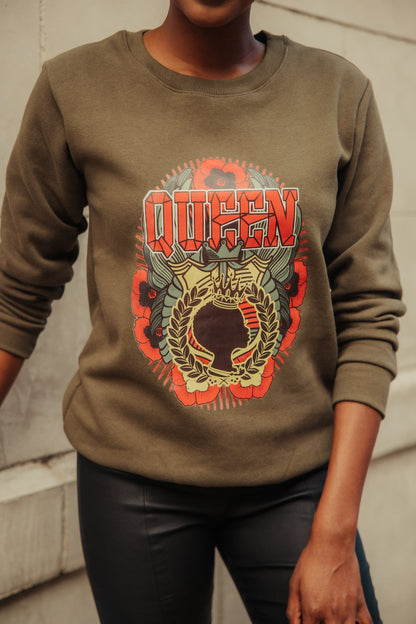 Queen Brilliance Sweatshirt - Izzy & Liv