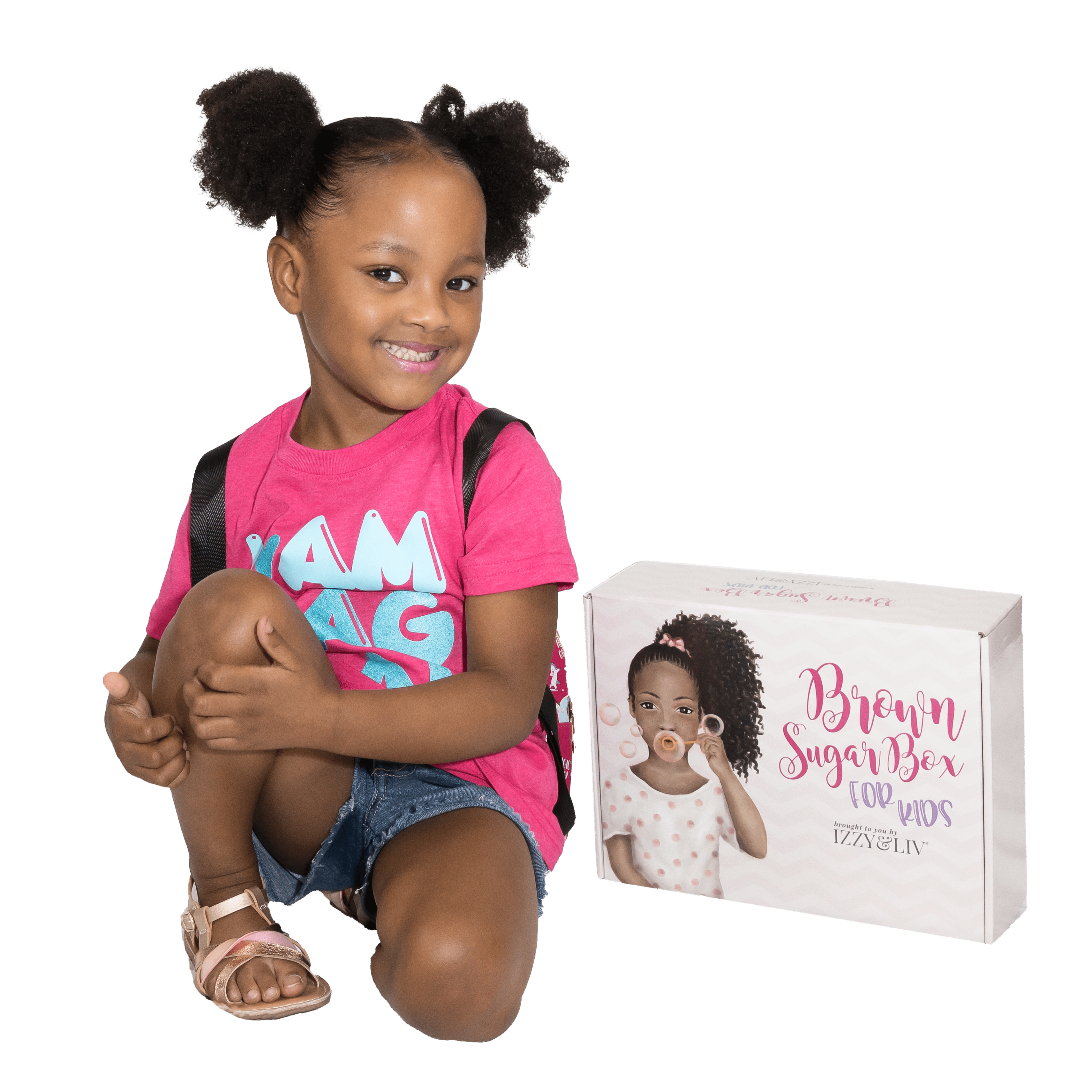 Little Girls Edition Brown Sugar Box (QUARTERLY - Ages 4-9) - Izzy & Liv - subscription