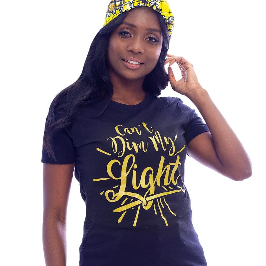 Can't Dim My Light T-Shirt - Izzy & Liv