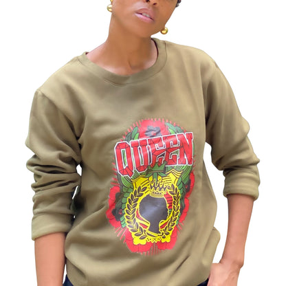 Queen Brilliance Sweatshirt - Izzy & Liv