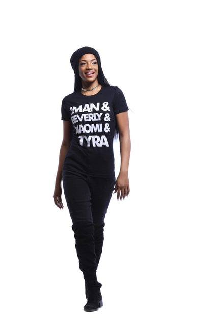 Iman, Beverly, Naomi, Tyra T-Shirt - Izzy & Liv - graphic tee