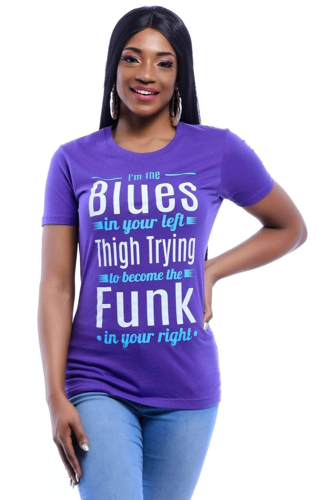 The Blues In Your Left Thigh - Izzy & Liv - unisex tee