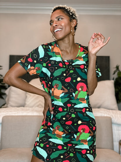 Bold & Chic Sleepshirt/ Tee - Izzy & Liv