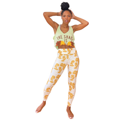 Fly Girl Roots Stretchy Leggings - Izzy & Liv