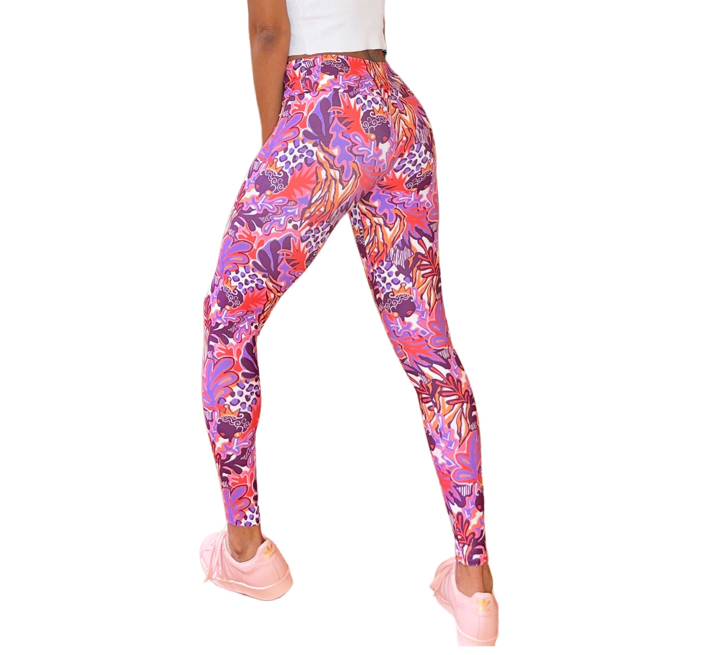 Purple Reign Leggings - Izzy & Liv