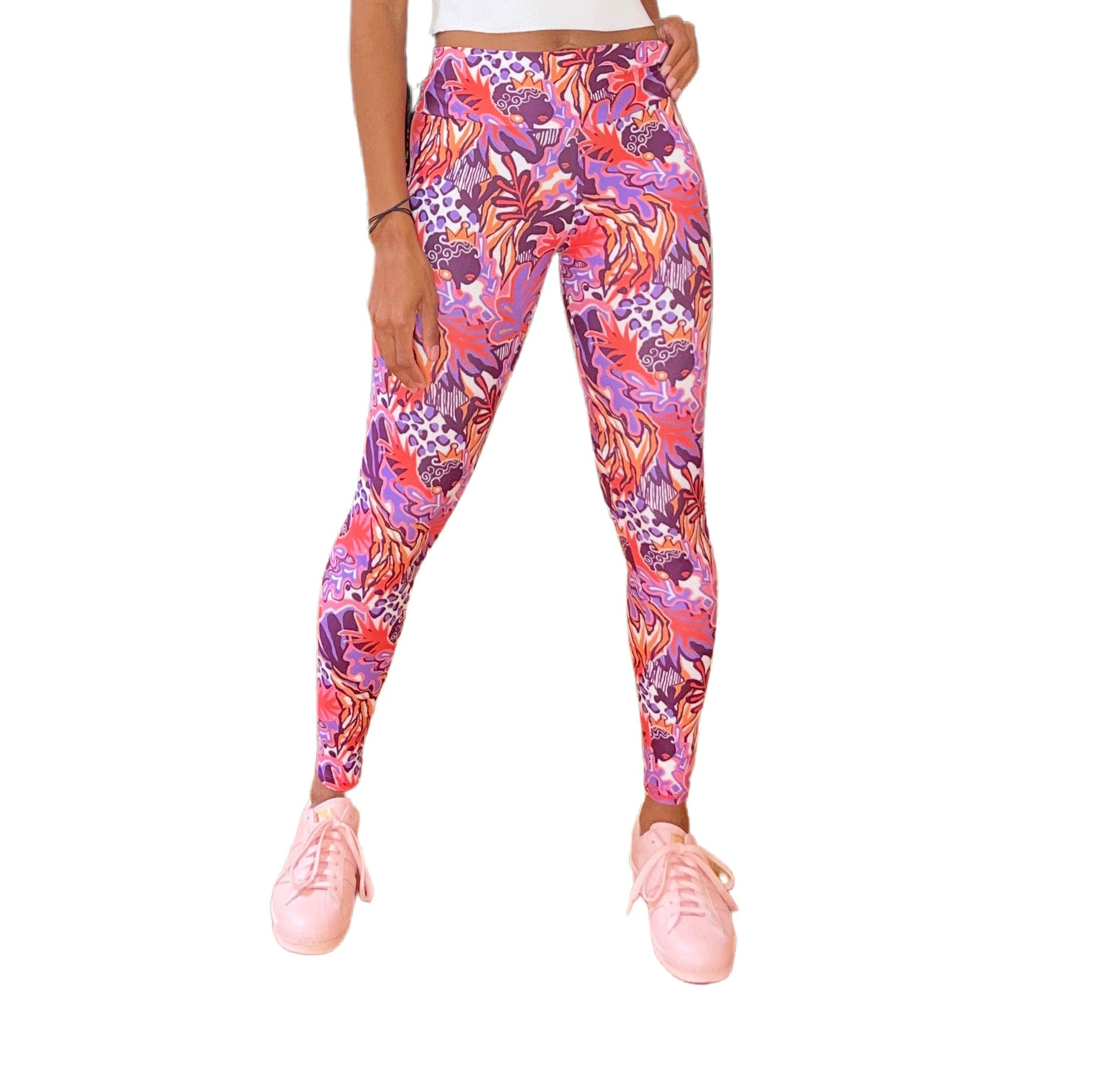 Purple Reign Leggings - Izzy & Liv