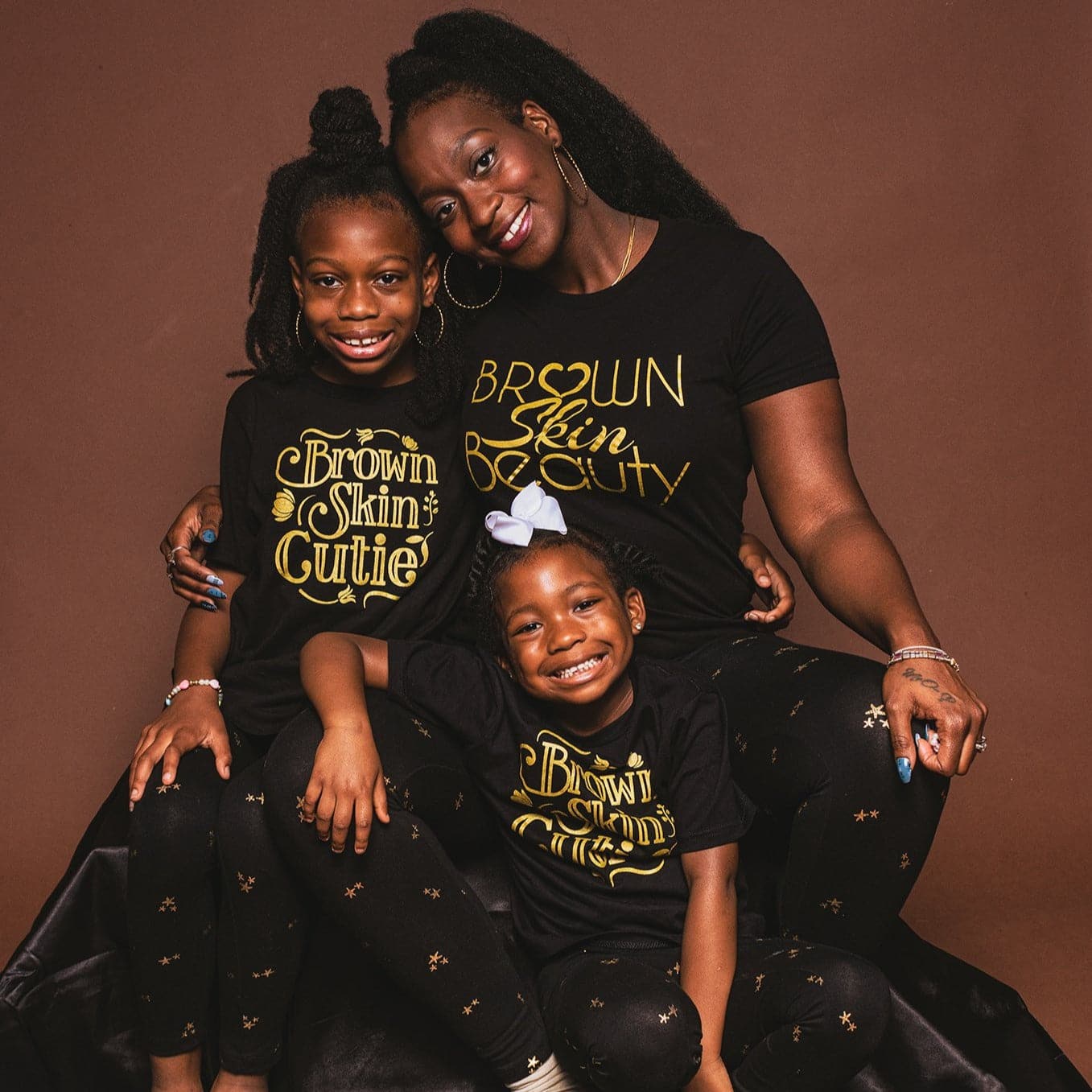 Brown Skin Cutie Youth Tee - Izzy & Liv