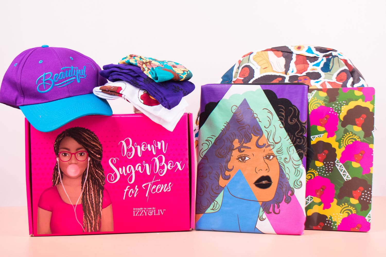 3 Boxes (Half-Year) Gift Subscription - Teen Girls Edition Brown Sugar Box (Ships Every Other Month) - Izzy & Liv