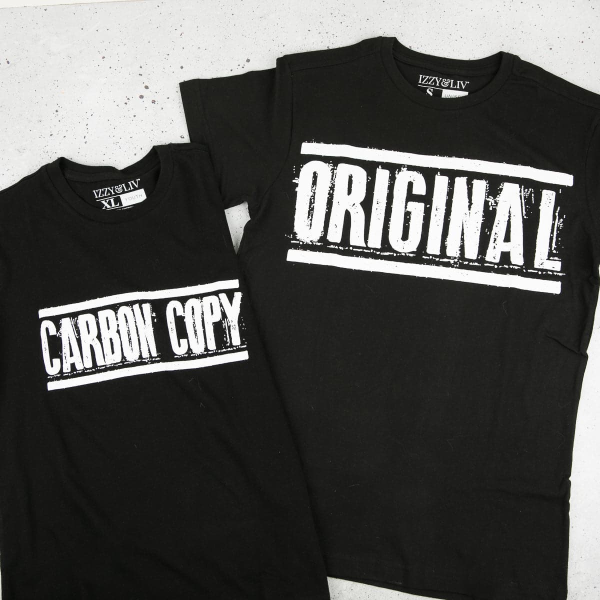 Original & Carbon Copy Parent/Child T-Shirt - Izzy & Liv