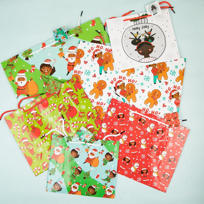 Young Queens & Kings Holiday Gift Bag Set (6) - Izzy & Liv