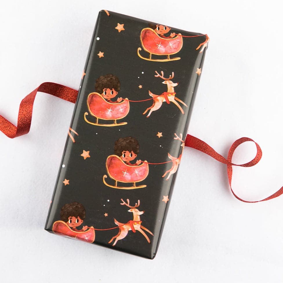 Lil Helpers Gift Wrapping Paper Roll (2-Pack Set) - Izzy & Liv