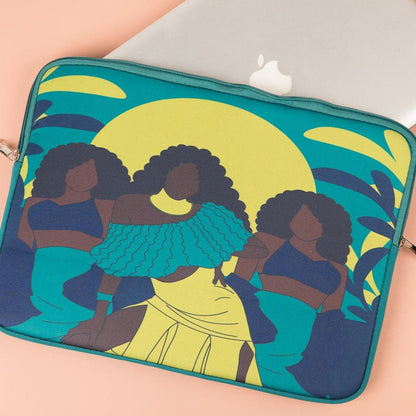 Sunset Beauties Tech Diva Laptop Sleeve