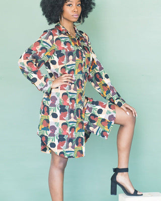 Phenomenal Women Shirt Dress - Izzy & Liv