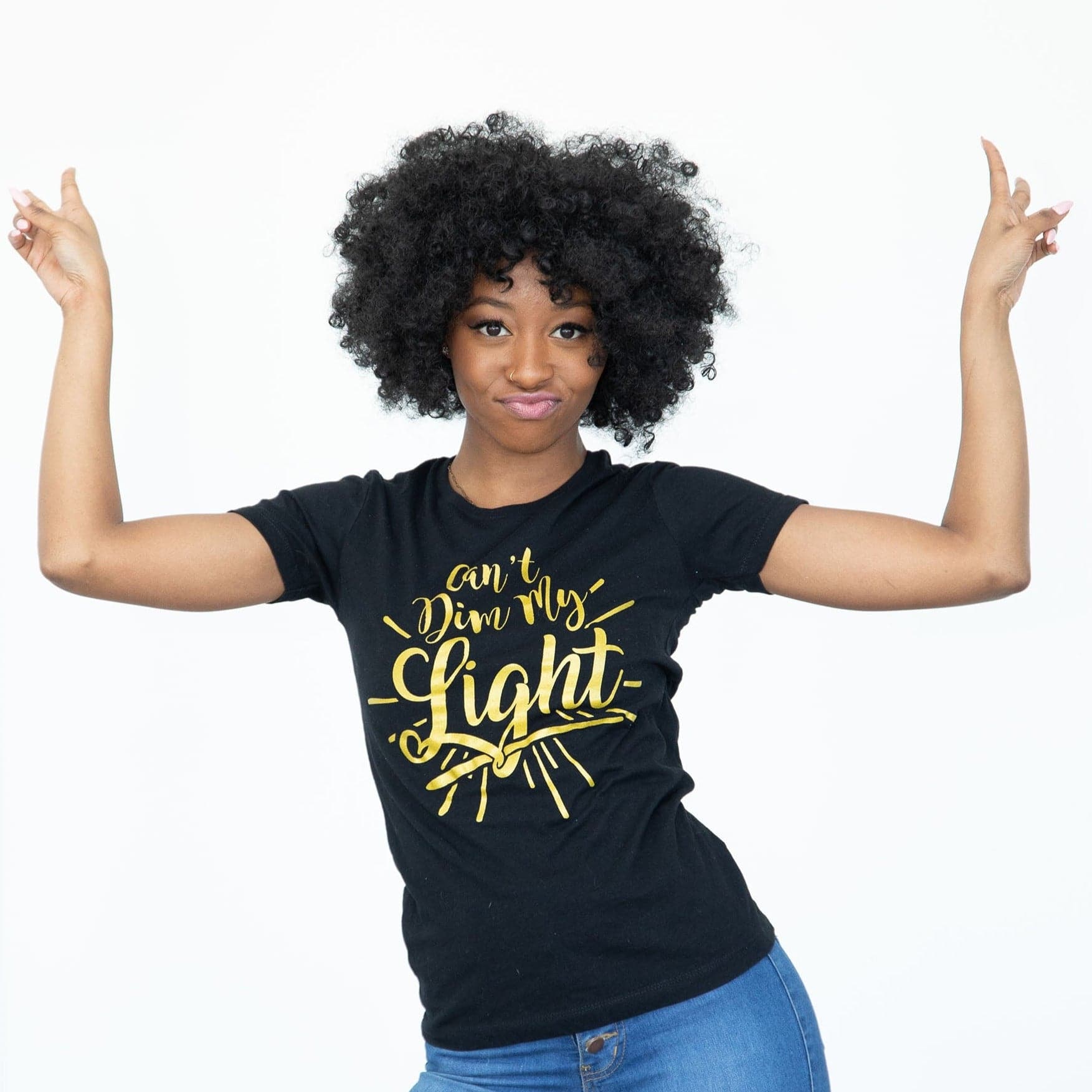 Can't Dim My Light T-Shirt - Izzy & Liv