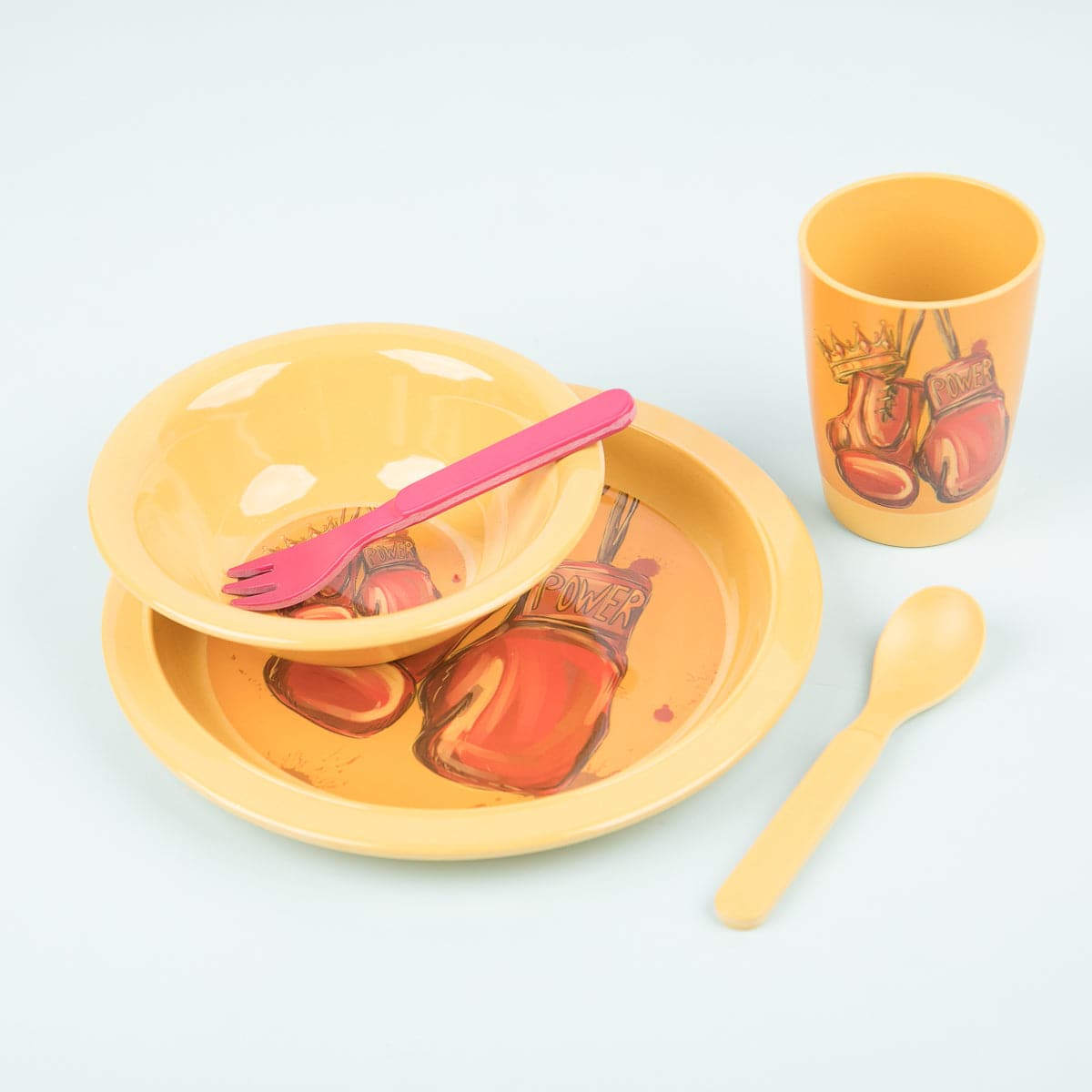 Power & Strength 5-Piece Snack Set - Izzy & Liv