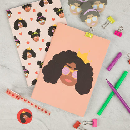 All Curled Up Stationery Set - Izzy & Liv