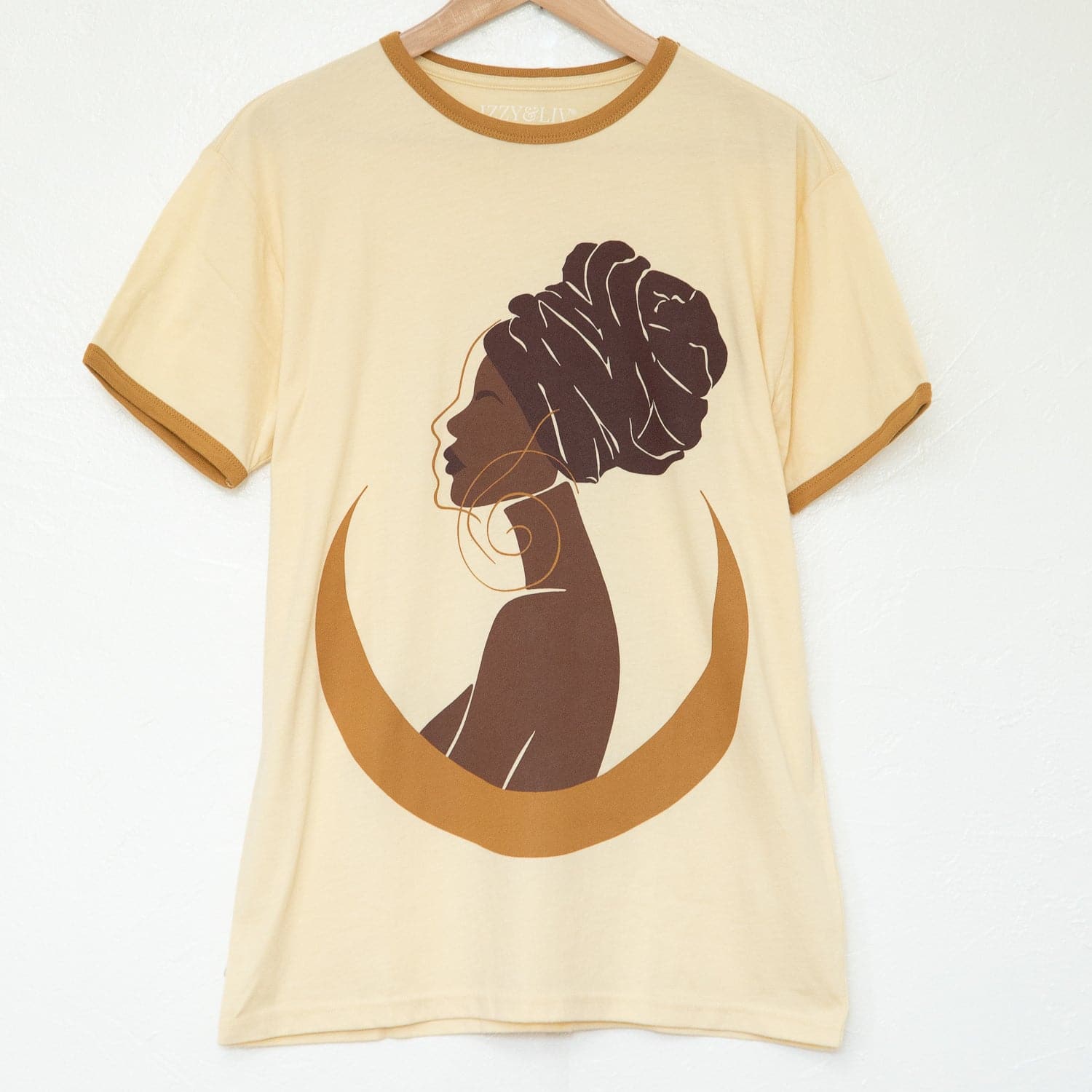 Goddess Moon Ringer T-Shirt - Izzy & Liv