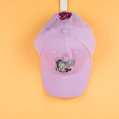 That Girl Lay Lay Girl Boss Unicorn Satin-Lined Baseball Cap - Izzy & Liv