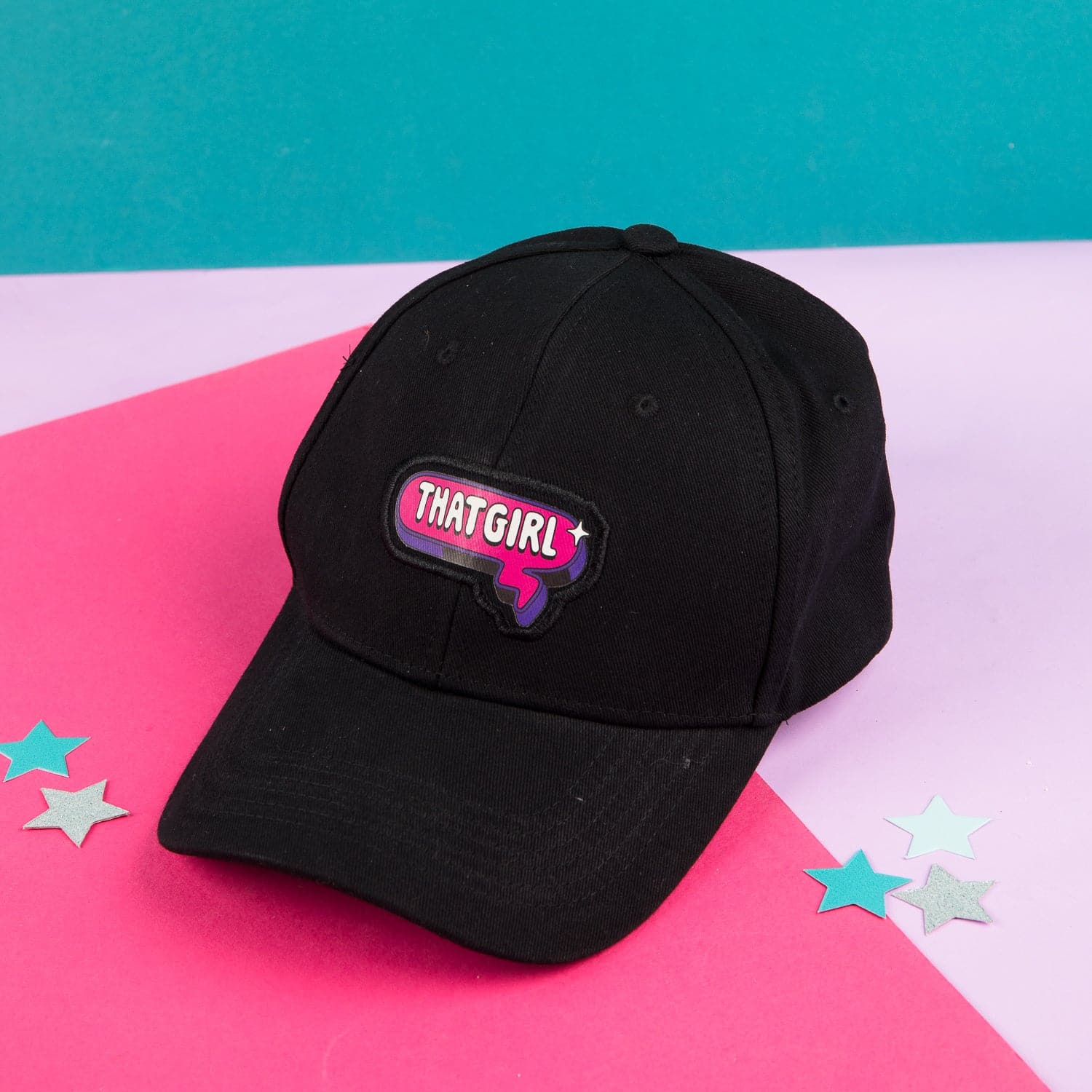 That Girl Lay Lay Satin-Lined Baseball Cap - Izzy & Liv