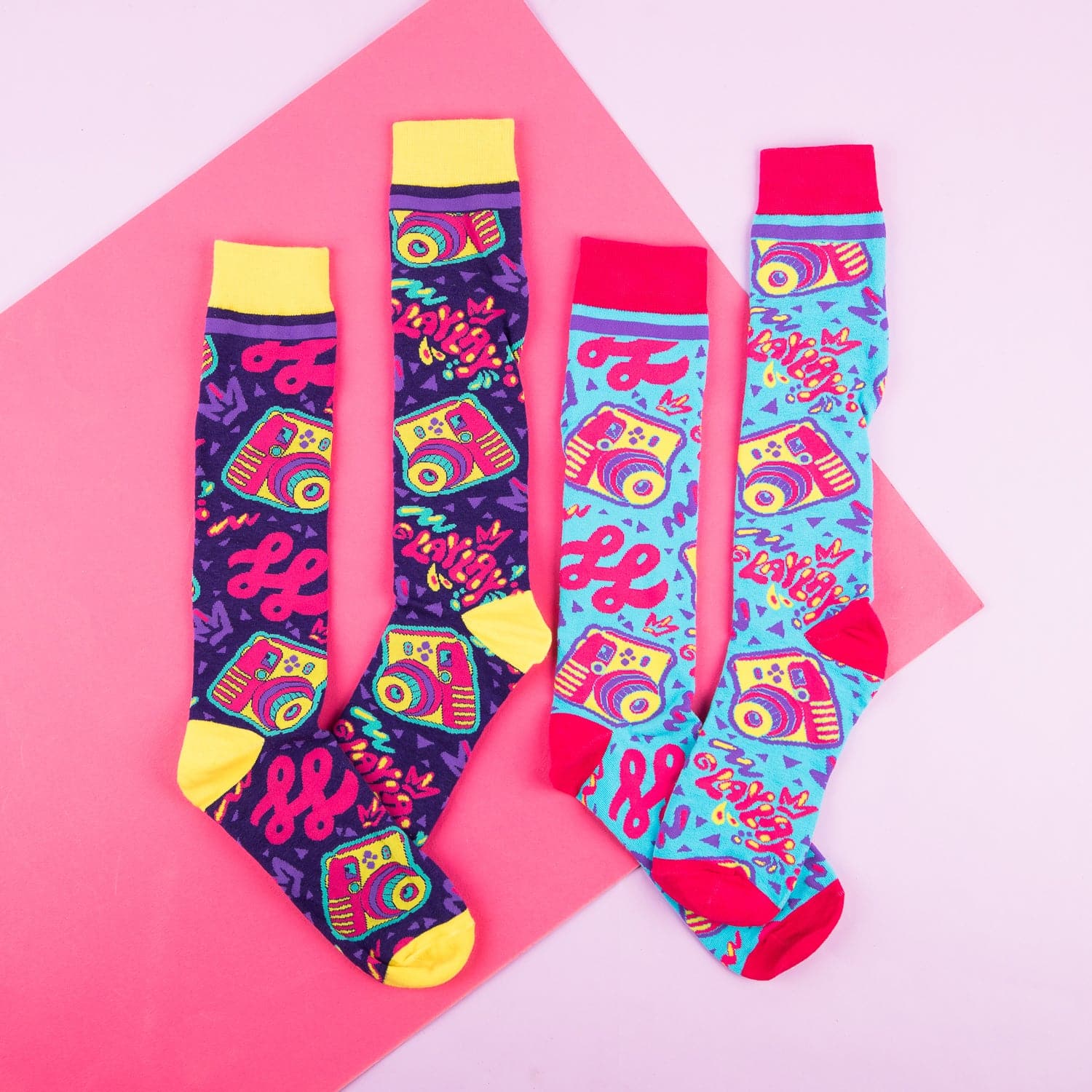 That Girl Lay Lay Selfie Mode 2-Pack Socks - Izzy & Liv