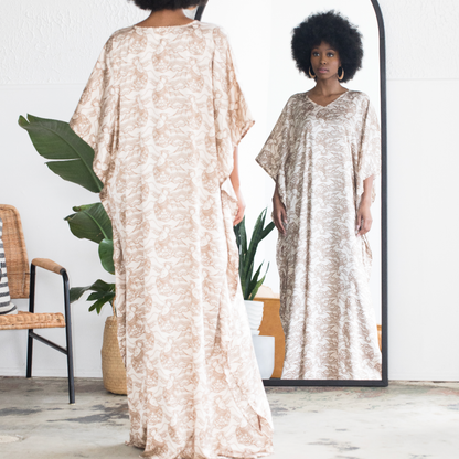 Melanin Goddess Kaftan Dress - Izzy & Liv