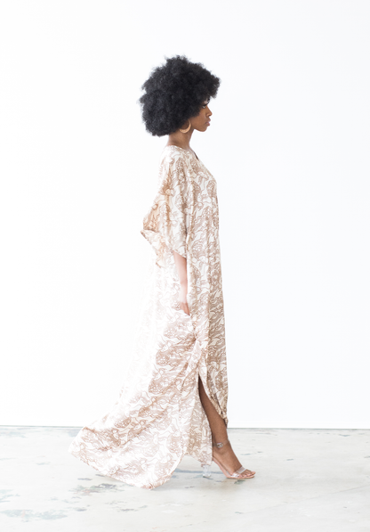 Melanin Goddess Kaftan Dress - Izzy & Liv