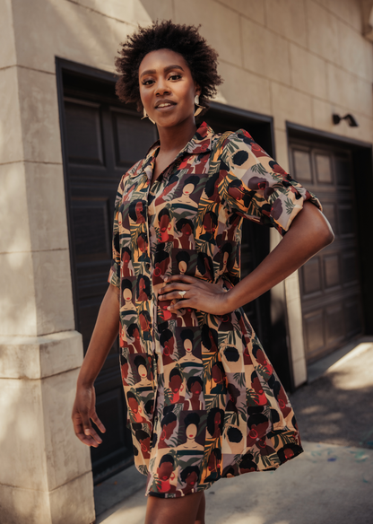 Phenomenal Women Shirt Dress - Izzy & Liv